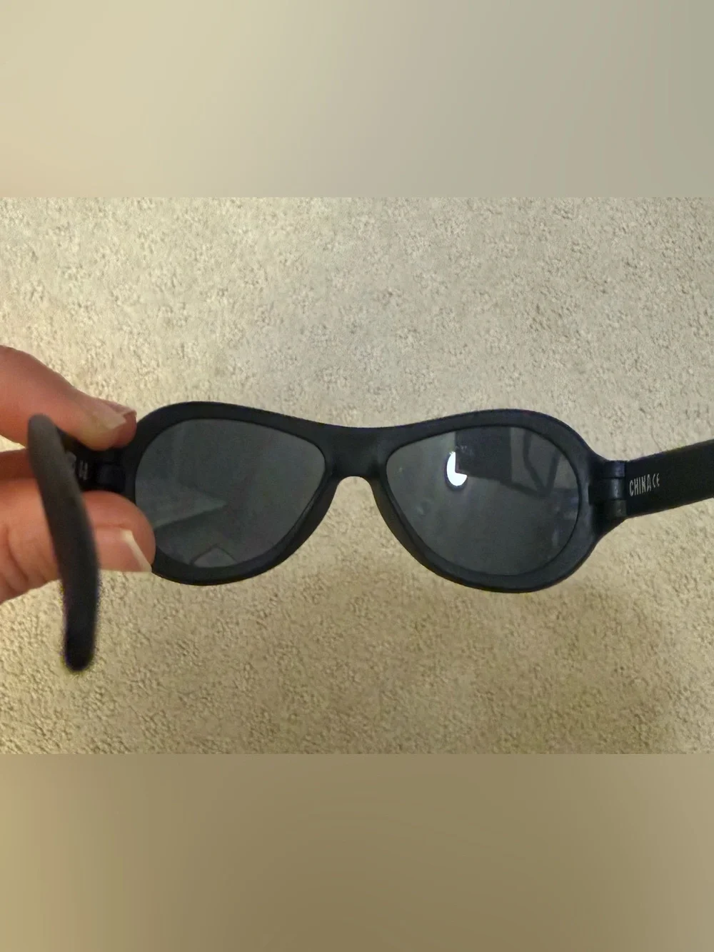 Babiators Baby Sunglasses Black Ages 0–2 Flexible UV Protection Shades